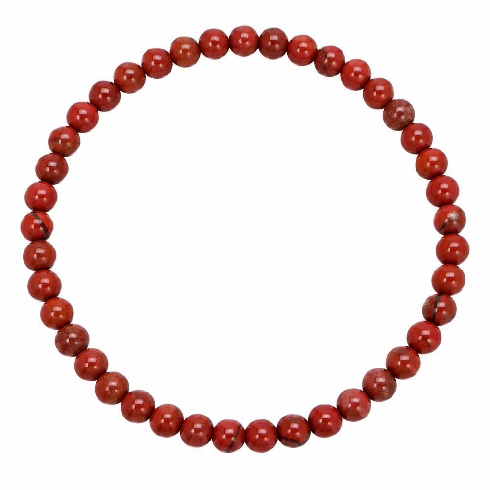4MM Red Jasper Bracelet